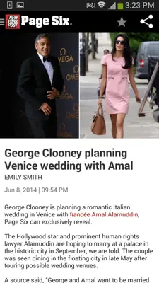 NY Post android App screenshot 2