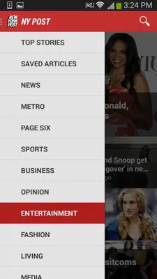 NY Post android App screenshot 4